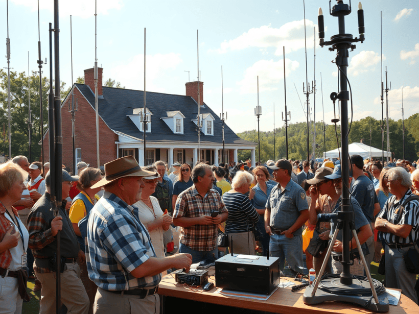 MVARC special event for George Washington's 293rd birthday